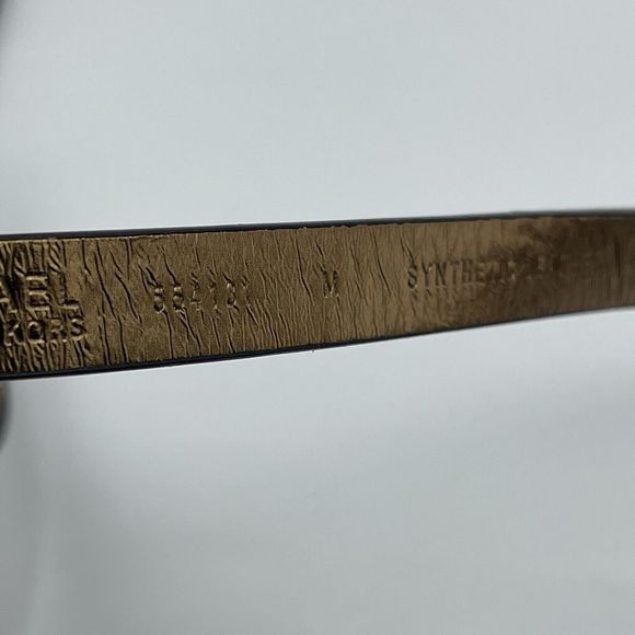 Michael Kors MK Signature Logo Belt Bag Pouch Fanny Pack Black‎ Faux Leather - Picture 10 of 12